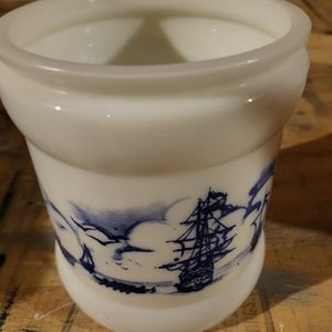 Delft Blue Crock Vase